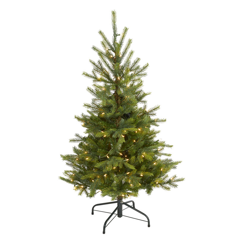 The Holiday Aisle® Green Spruce Artificial Christmas Tree with